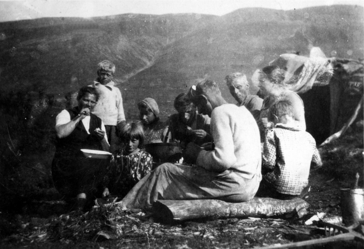 Høyonn i Kvannfjellet 1930