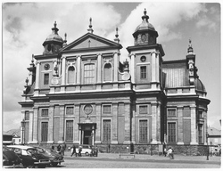 Småland. Kalmar domkyrka, ritad av arkitekten Nicodemus Tess