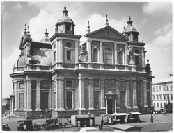 Småland. Kalmar domkyrka, uppförd av arkitekten Nicodemus Te