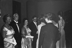 Bankett, Uppsala slott 1963