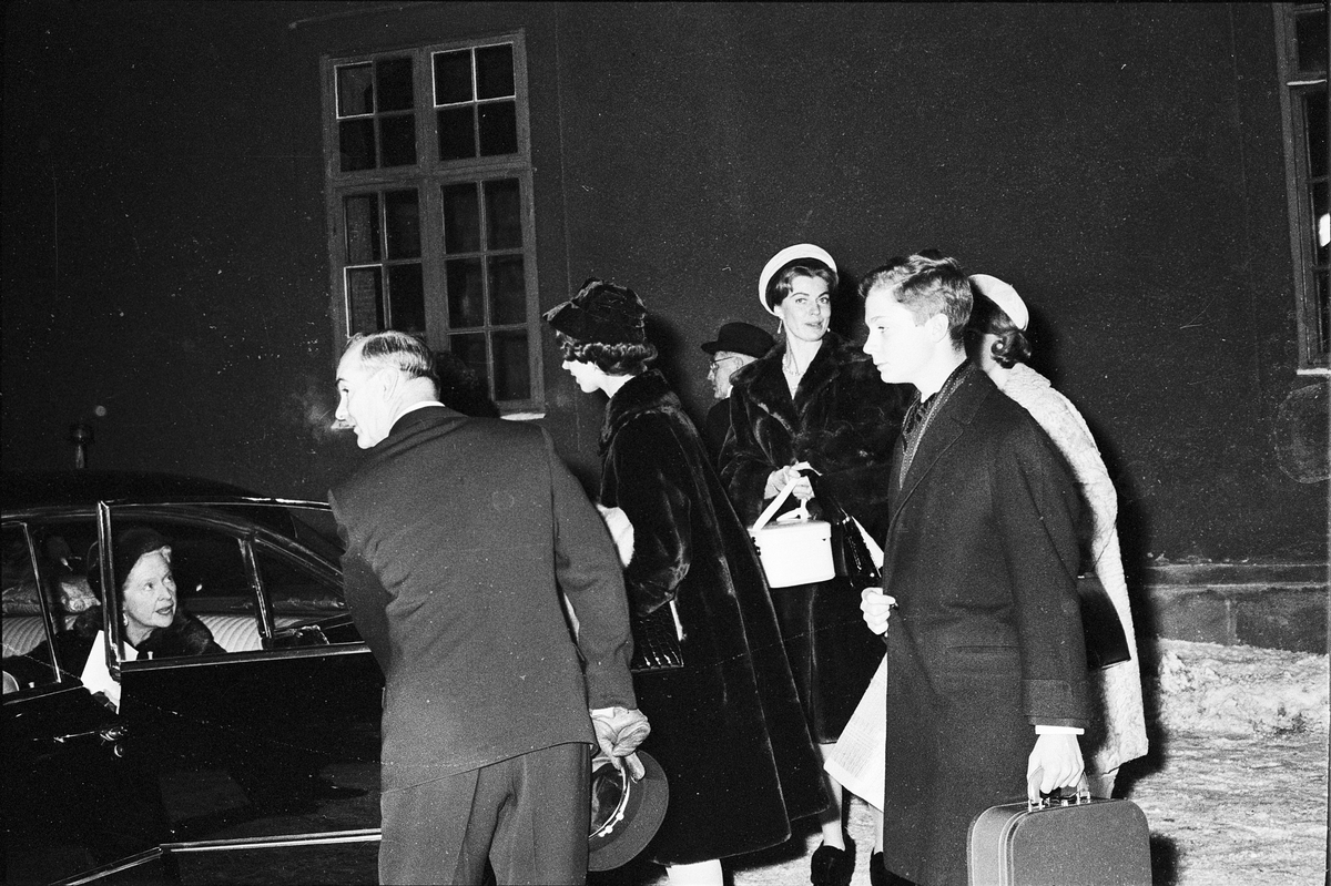 Bankett, Uppsala slott, Uppsala 1963
