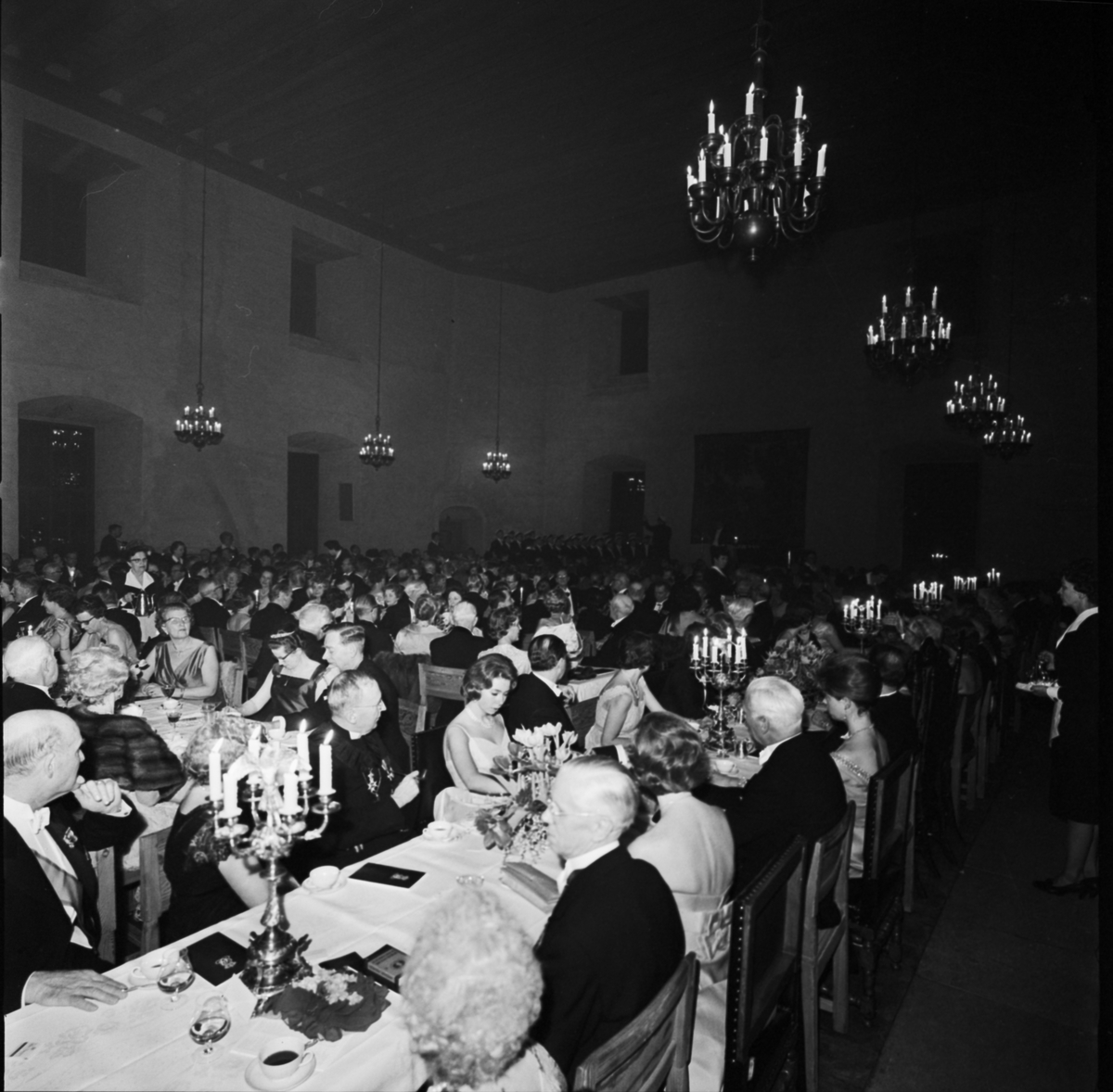 Bankett, Uppsala slott, Uppsala 1963