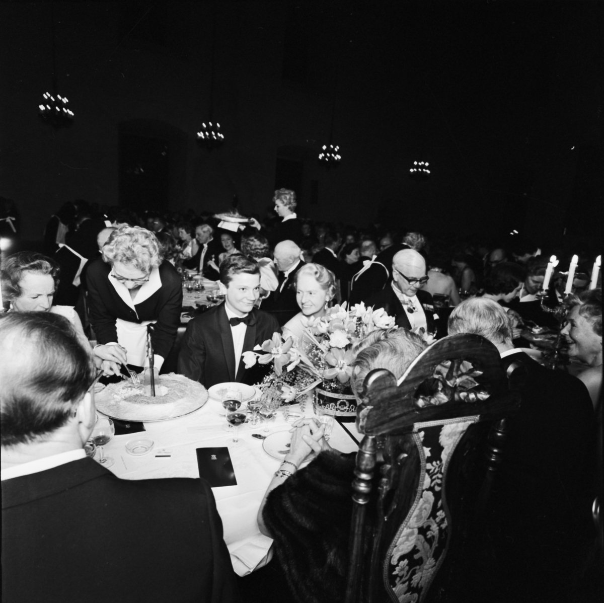 Bankett, Uppsala slott, Uppsala 1963