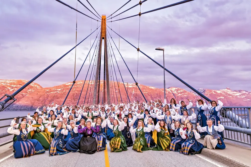 Bunadsgeriljaen på Helgelandsbrua