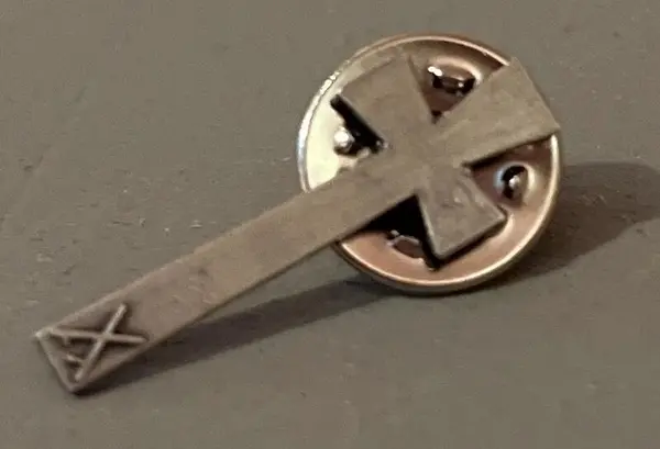 Registreringsbilde av liten korspin.