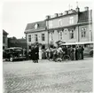 Västerås, Stora torget.
Folksamling på nuvarande Bondtorget.