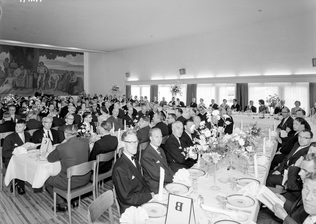 Kongemiddag i forbindelse med Gjøvik bys 100årsjubileum.