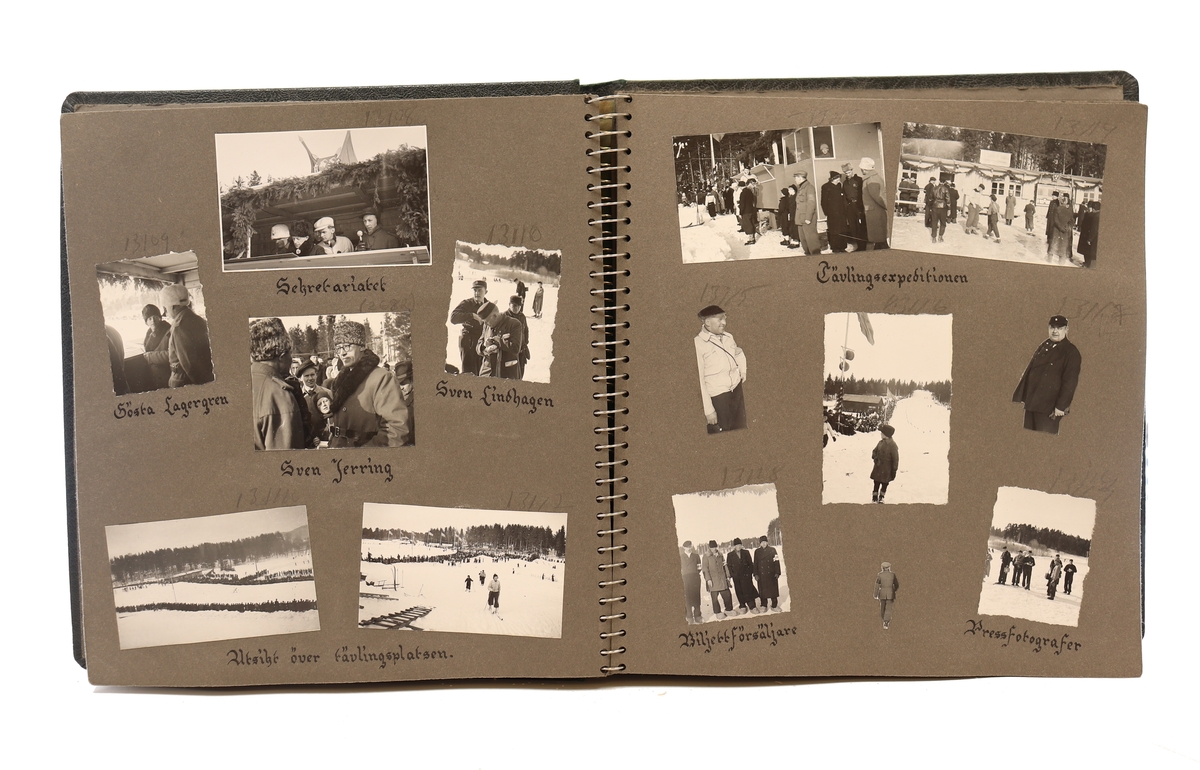 Glysisvallen i Hudiksvall. Foton från bland annat invigningen 1939.