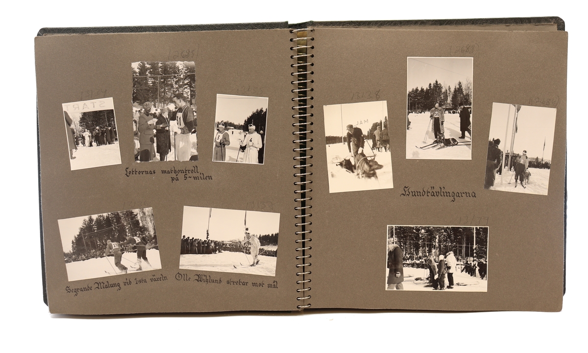 Glysisvallen i Hudiksvall. Foton från bland annat invigningen 1939.