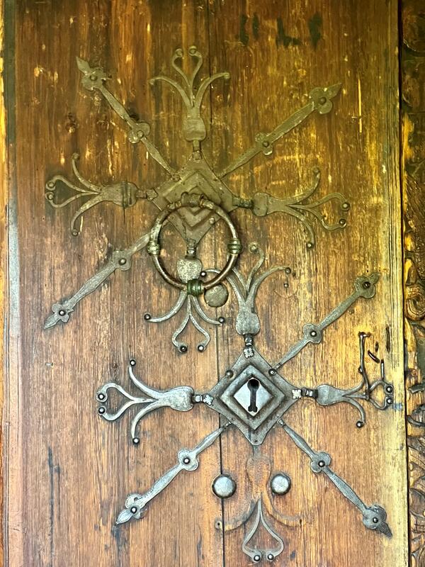 Smijernsdetalj frå Uvdal