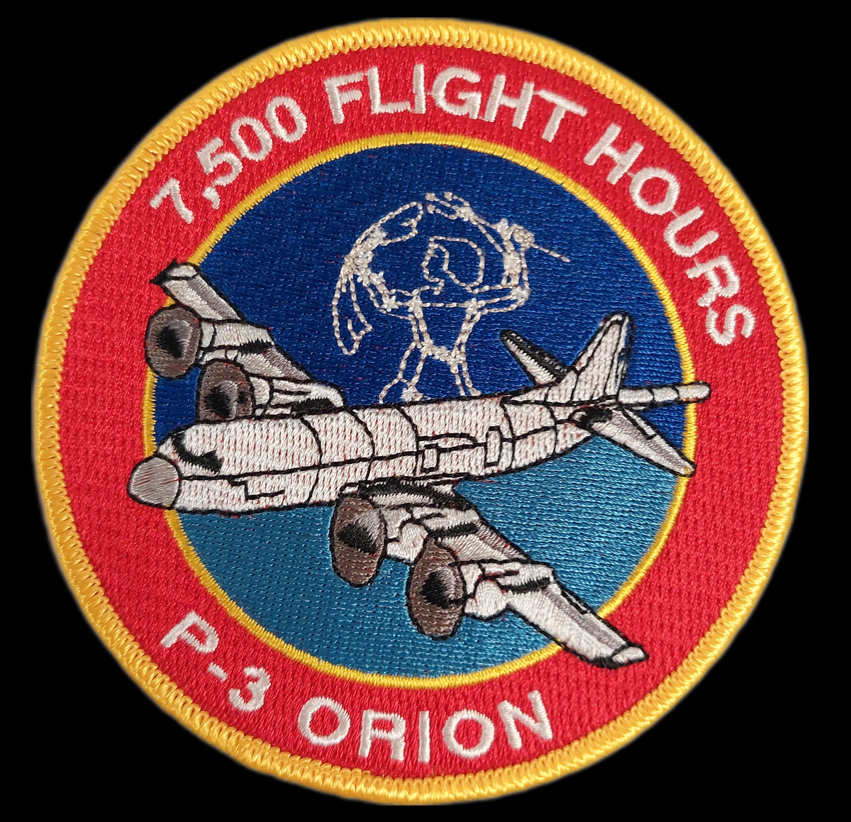P-3 Orion fly i sentrum