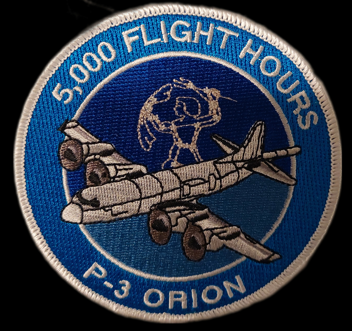 P-3 Orion fly i sentrum