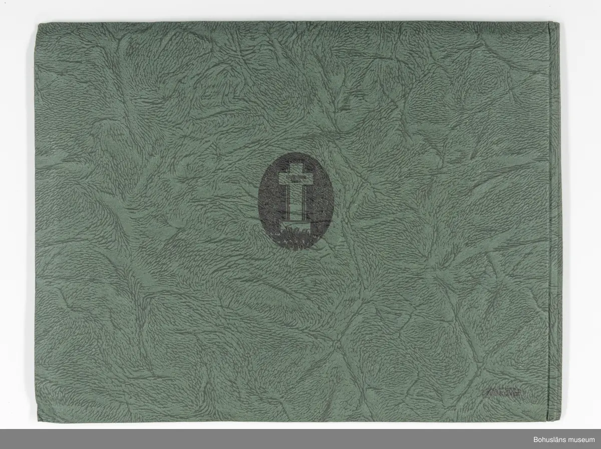 Reklambroschyr för Granitaktiebolaget Kullgrens Enkas gravvårdar, 1930-tal.