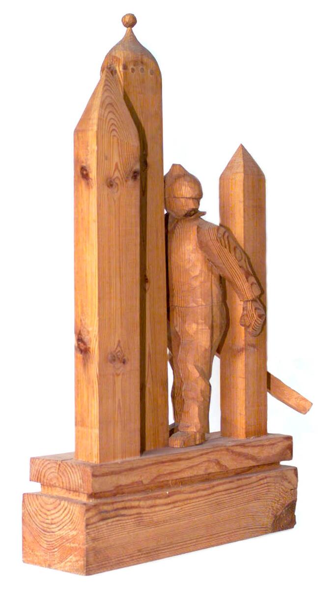 Från mitt Glyptotek: Flykten [Skulptur]