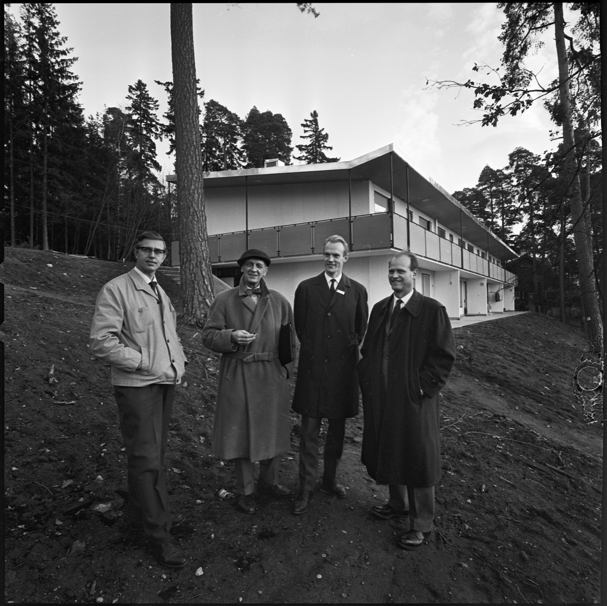 Ultuna, nya studenthusen, Uppsala 1961