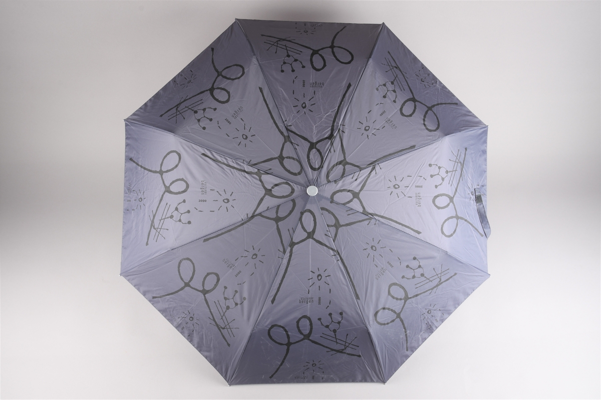 Kulturbymotiv, sol og regn.