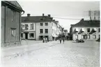 Västerås.
Västra delen av Stora Torget, med Köpmangatan.