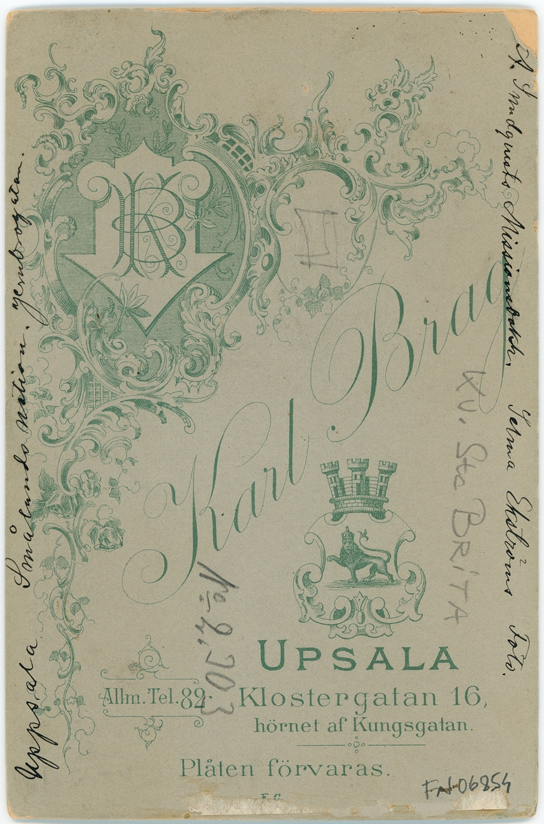 Jernbrogatan, Uppsala 1902