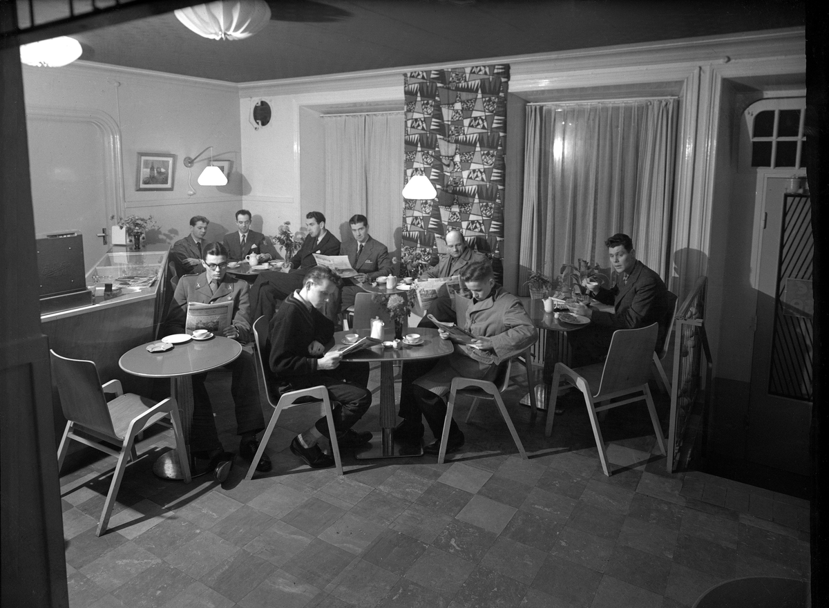 Interiörer från populära Café Vega i Linköping.