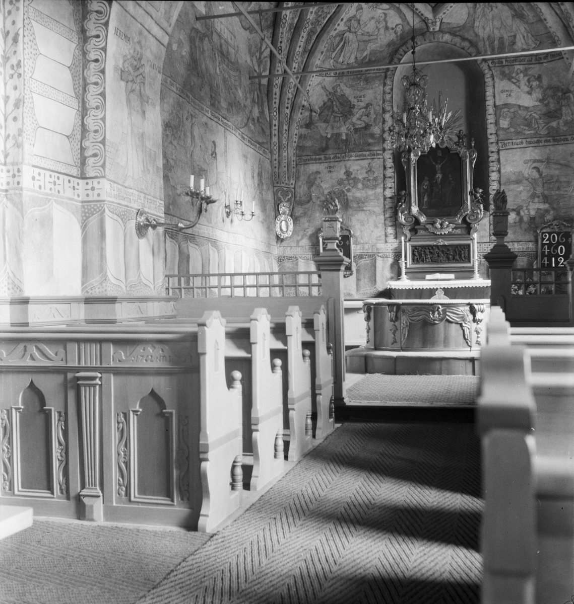 Edsbro kyrka, Uppland 1952