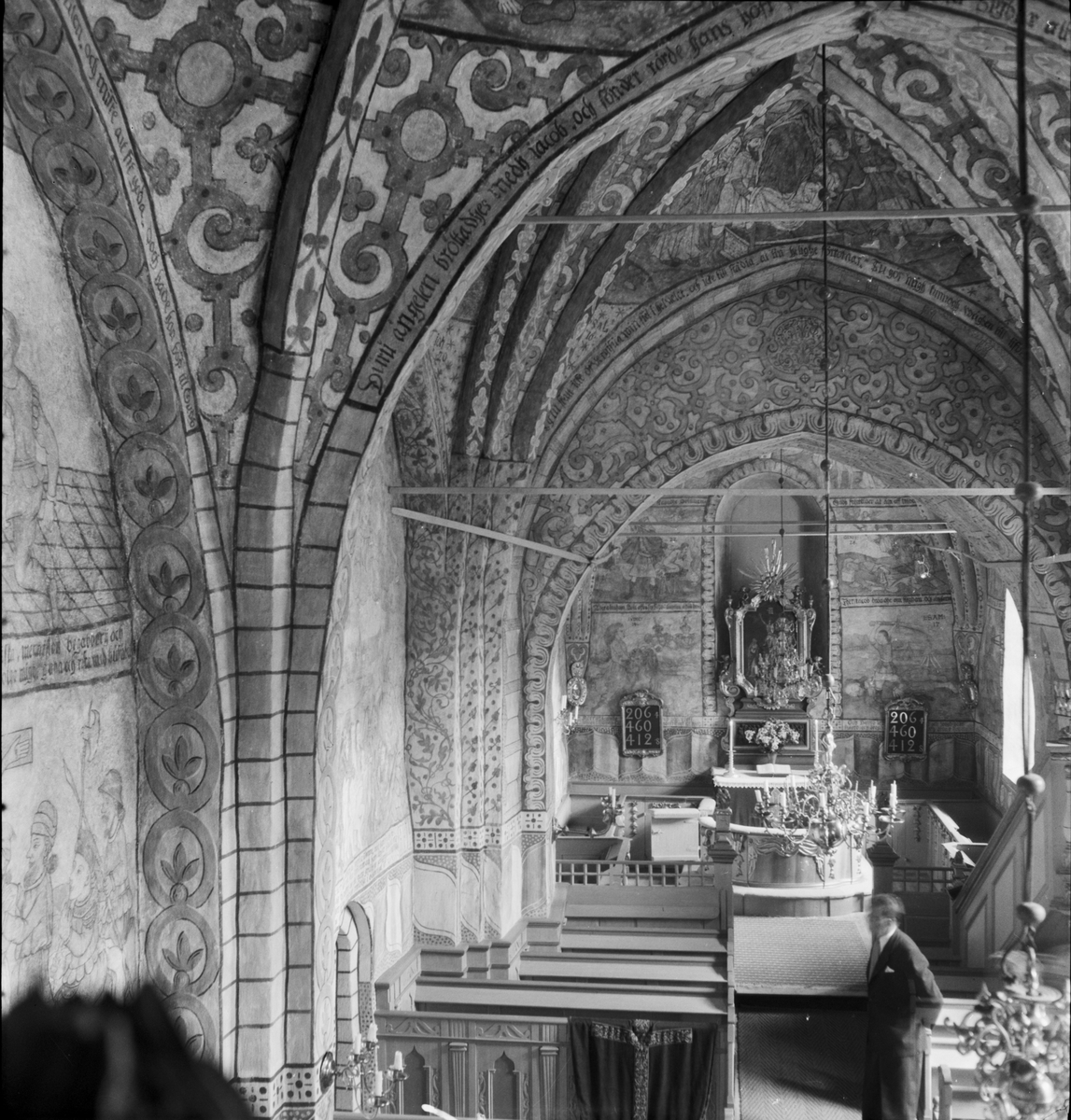 Edsbro kyrka, Uppland 1952