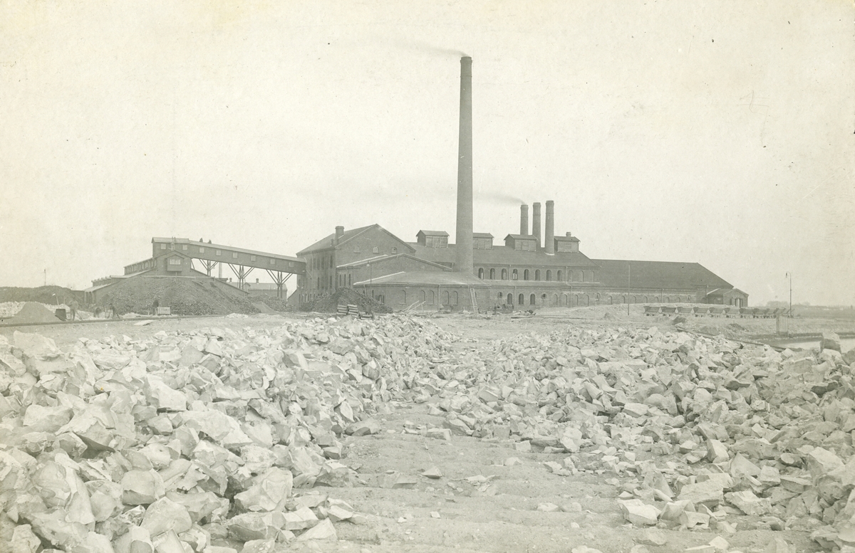 Klagshamns cementfabrik.