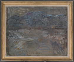 Snøsludd [Oljemaleri]