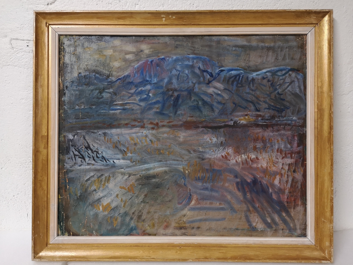 Snøsludd [Oljemaleri]