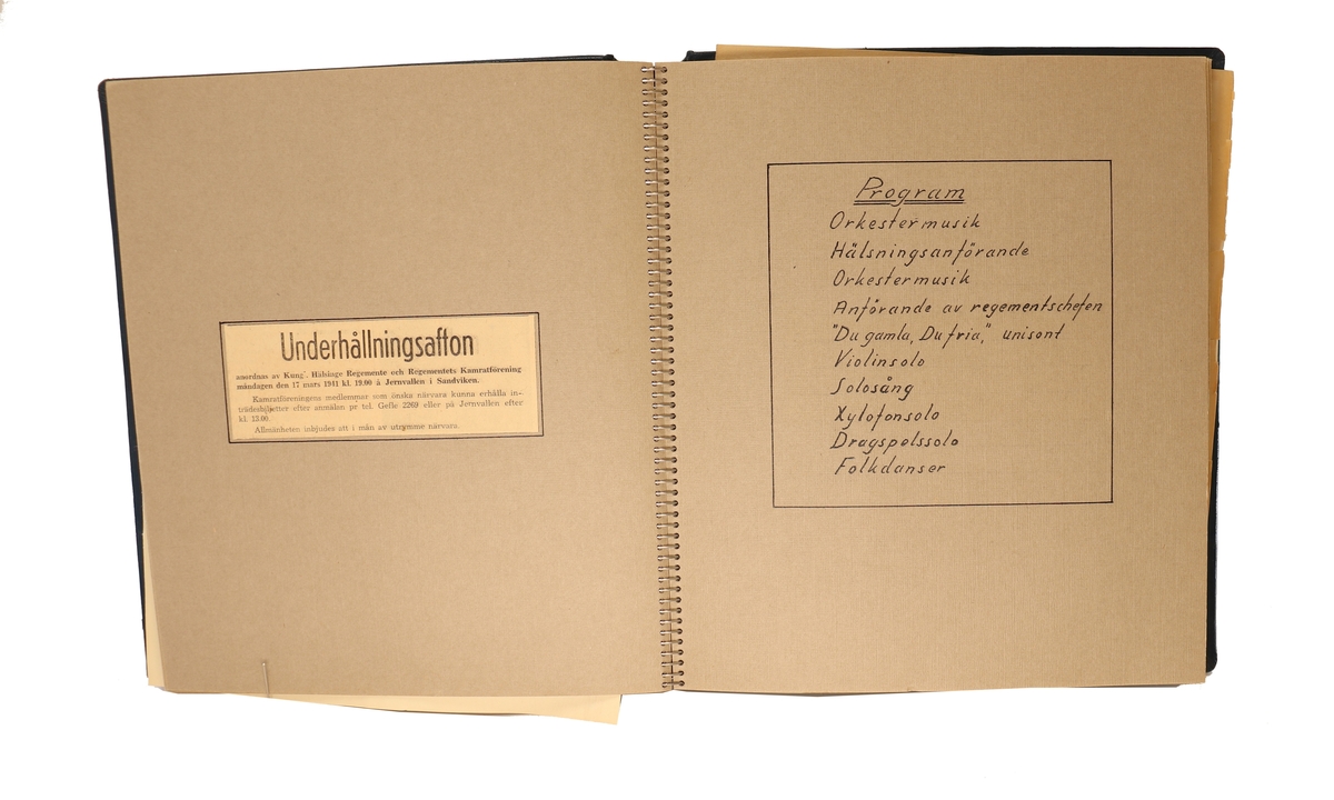 Kungl. Hälsinge regementes kramratförening 1938-1942.