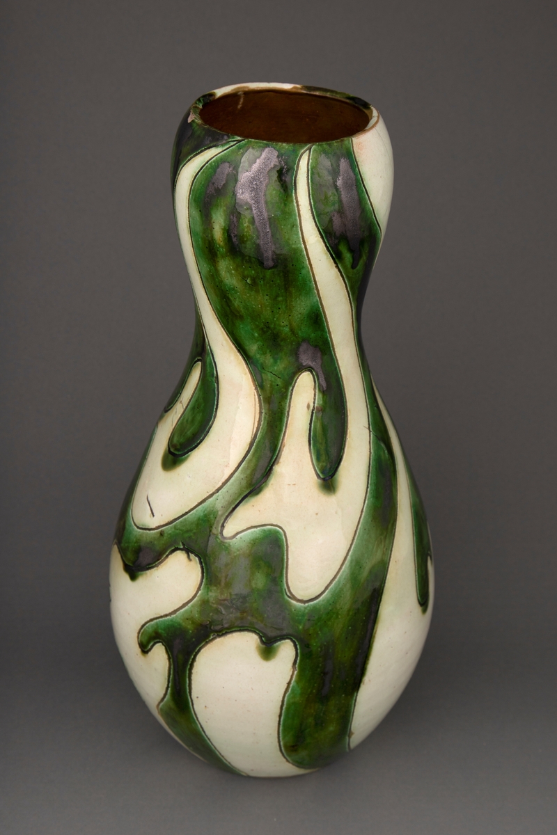 Organisk dekor i Art Nouveau-stil.