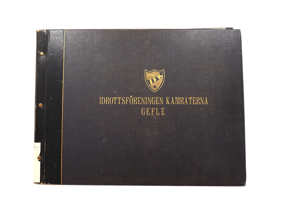 Idrottsföreningen kamraterna Gefle. Blandade motiv från diverse tävlingar runt åren 1897 till 1935.