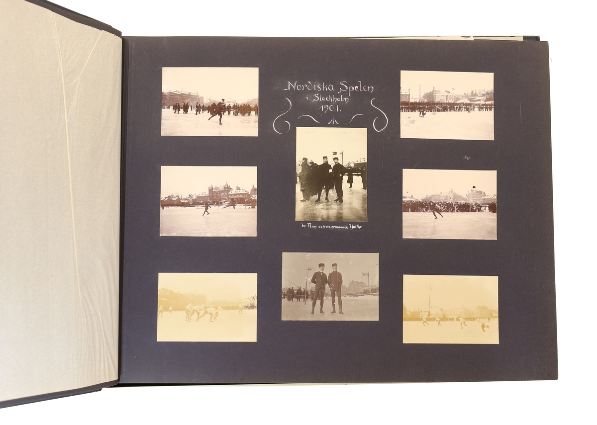 Idrottsföreningen kamraterna Gefle. Blandade motiv från diverse tävlingar runt åren 1897 till 1935.