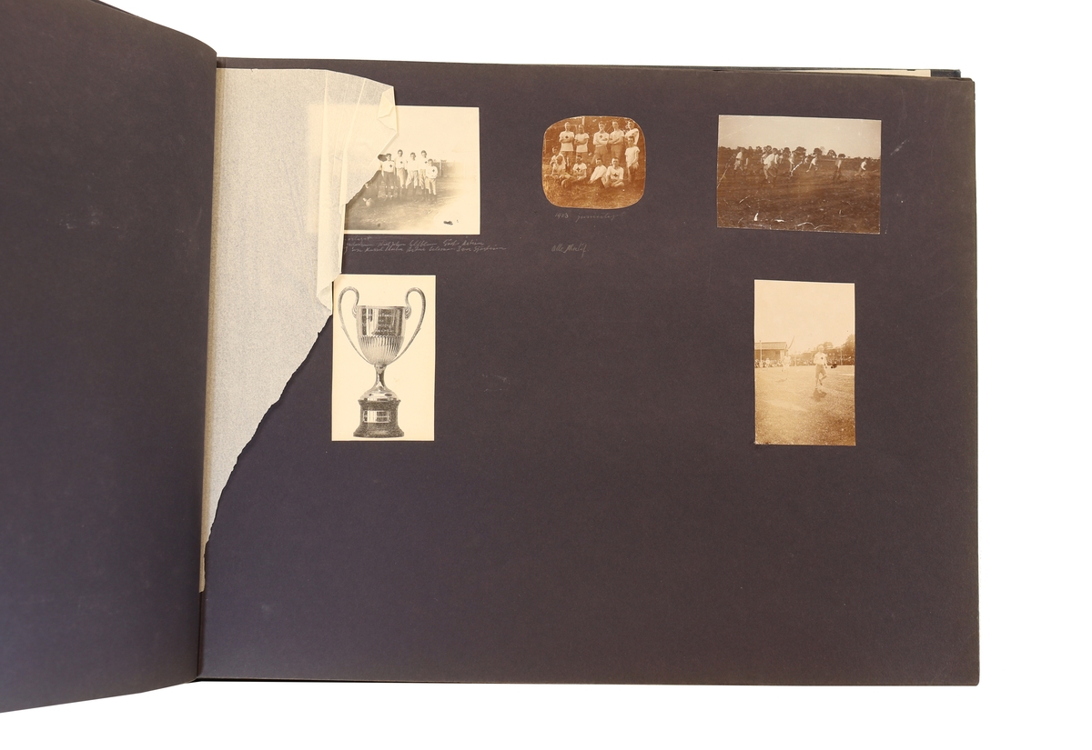 Idrottsföreningen kamraterna Gefle. Blandade motiv från diverse tävlingar runt åren 1897 till 1935.