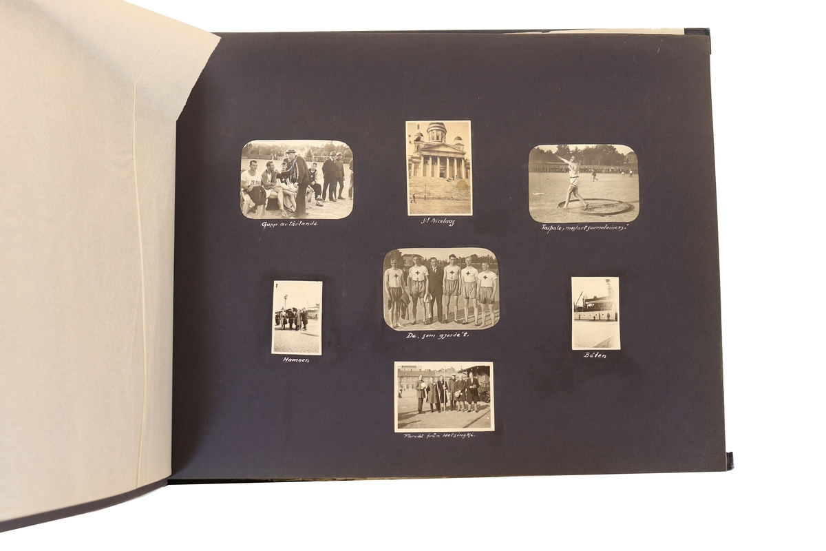 Idrottsföreningen kamraterna Gefle. Blandade motiv från diverse tävlingar runt åren 1897 till 1935.