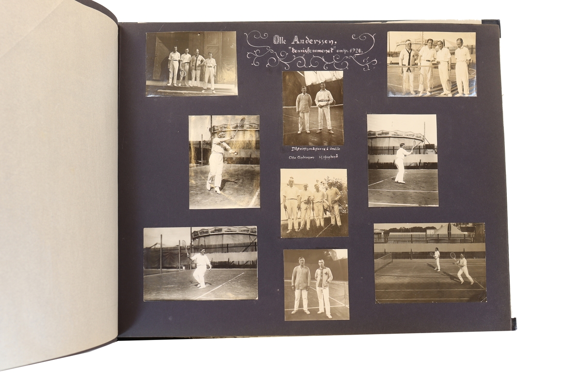 Idrottsföreningen kamraterna Gefle. Blandade motiv från diverse tävlingar runt åren 1897 till 1935.