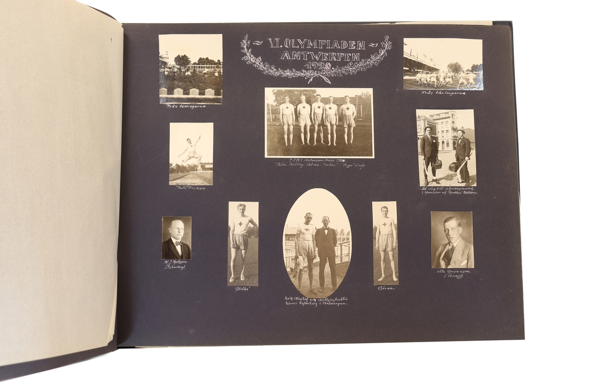 Idrottsföreningen kamraterna Gefle. Blandade motiv från diverse tävlingar runt åren 1897 till 1935.