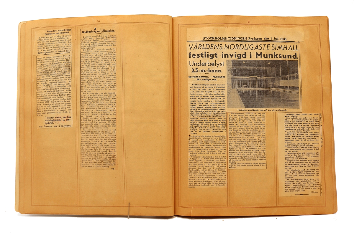 Pressklipp - från Papperindustriarbetareförbundet, Norrsundet avd 146.