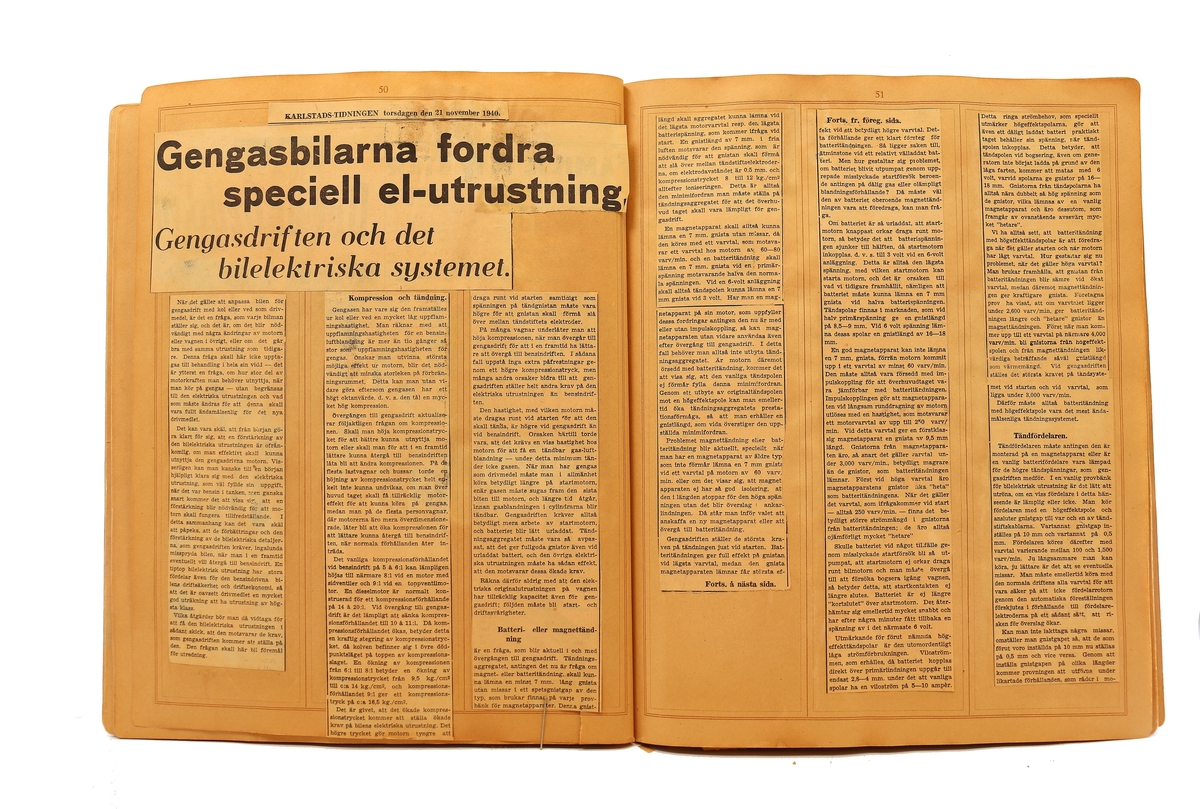 Pressklipp - från Papperindustriarbetareförbundet, Norrsundet avd 146.