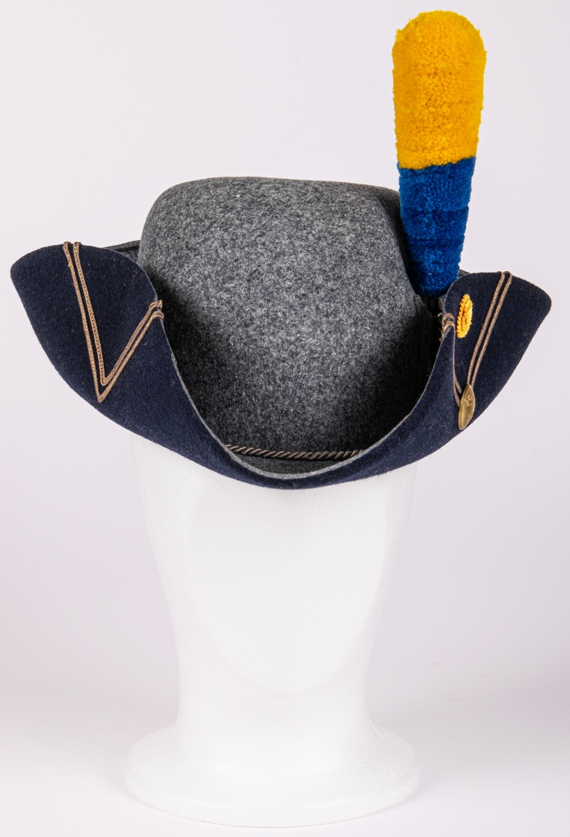 Uniform, modell 1910 för fanjunkare. Uniformshatt.