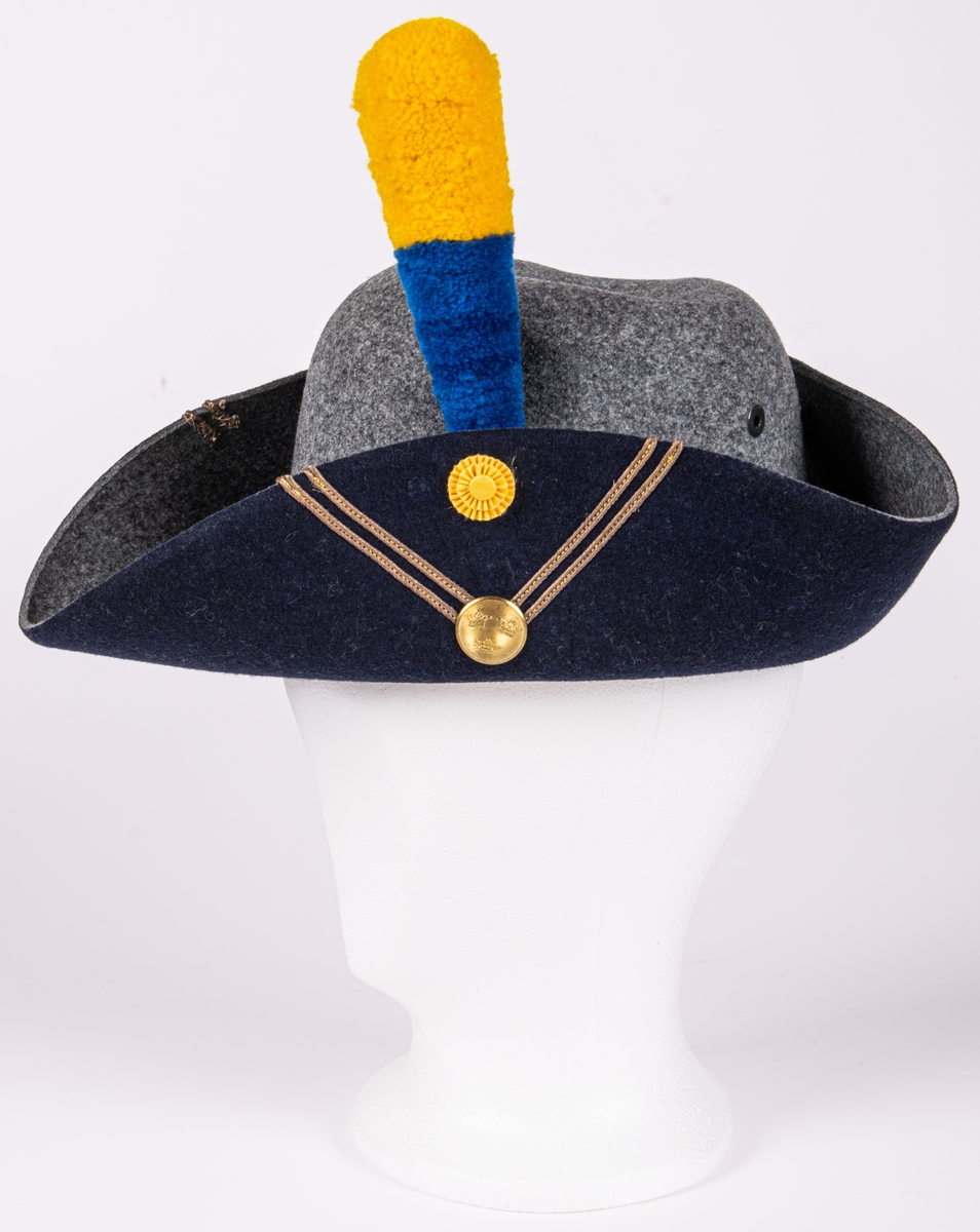 Uniform, modell 1910 för fanjunkare. Uniformshatt.