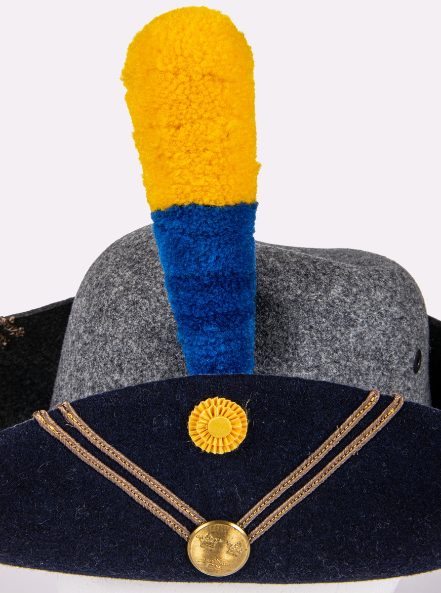 Uniform, modell 1910 för fanjunkare. Uniformshatt.