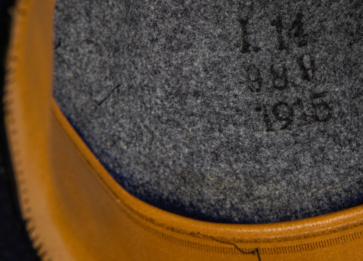 Uniform, modell 1910 för fanjunkare. Uniformshatt.