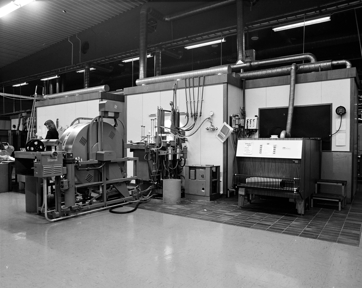Fremkallingsmaskiner i Schrøders Laboratorium