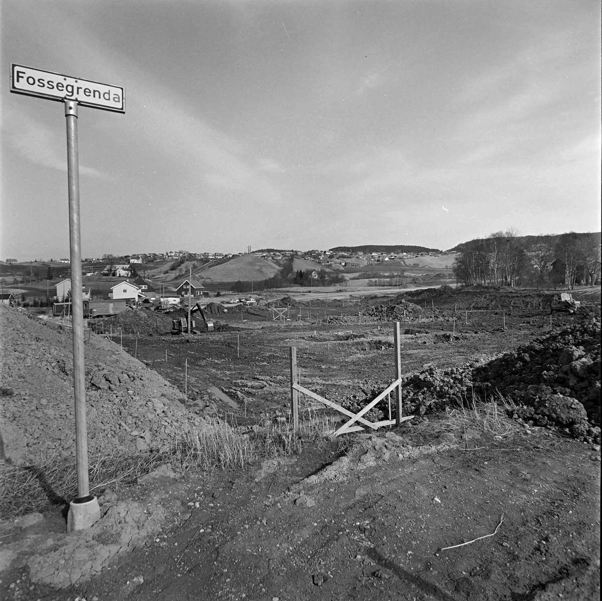 Anleggsarbeid for nytt bygg til Foto Schrøder