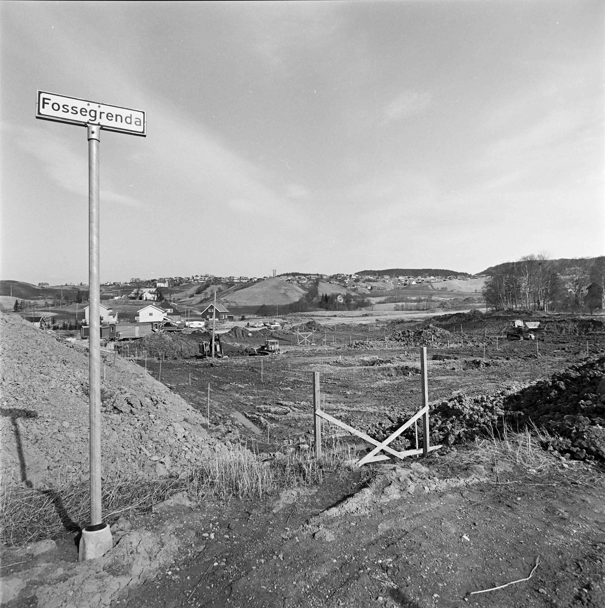 Anleggsarbeid for nytt bygg til Foto Schrøder