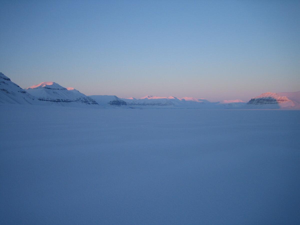 Tempelfjorden mot Von Post.