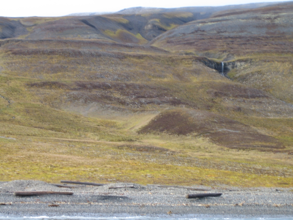 Hansine Nilsen Furfjords grav i Skansbukta.