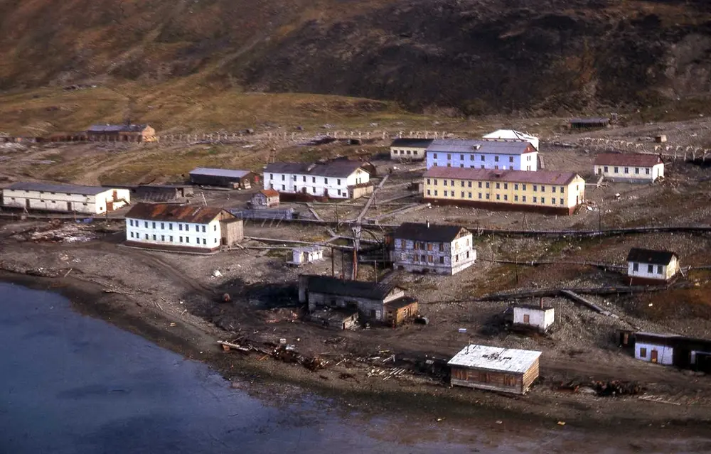 Foto fra sommeren 1964, tatt av fungerende sysselmann Hans Jacob Hallvang Aksesjon 2014:20