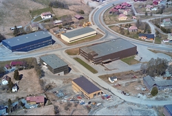 Flyfoto over Fossegrenda med Foto Schrøder