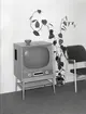 TV apparat i teak